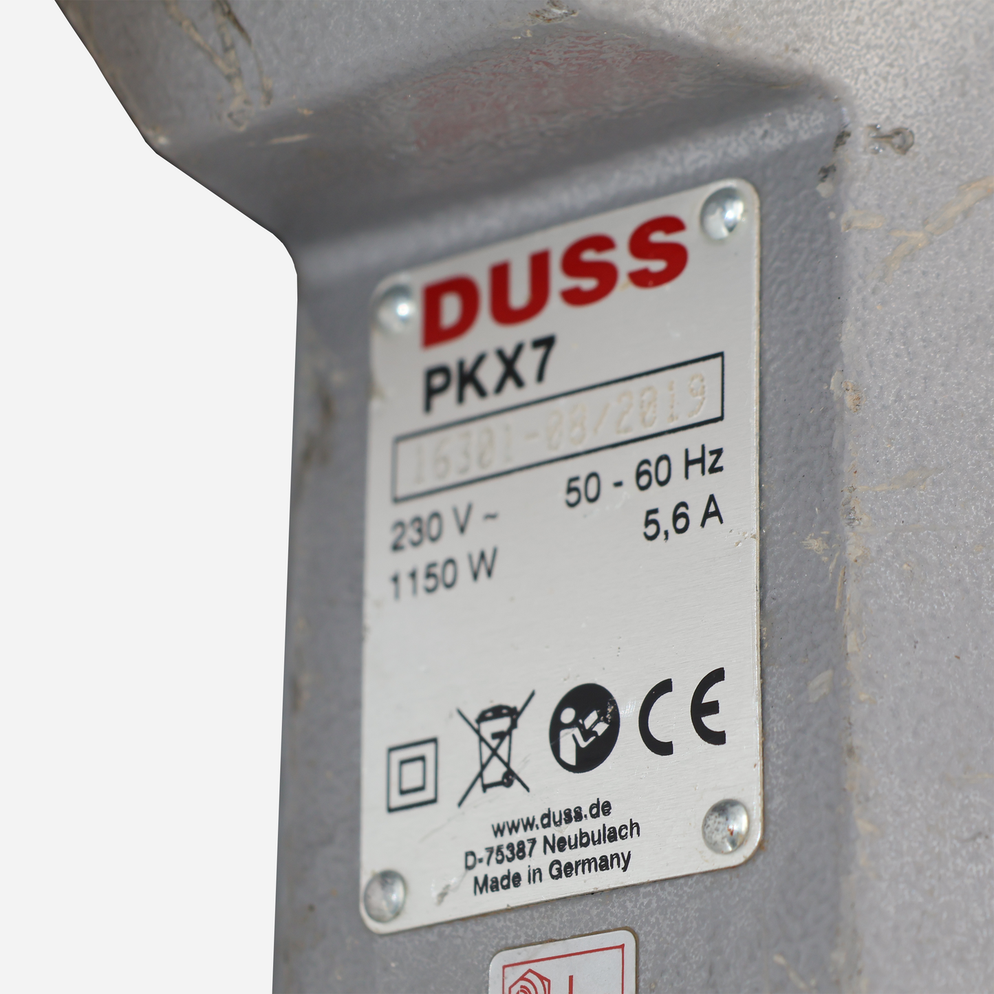 Duss Meißelhammer PKX7 Abbruchhammer 1150W BJ 08/2019 Koffer