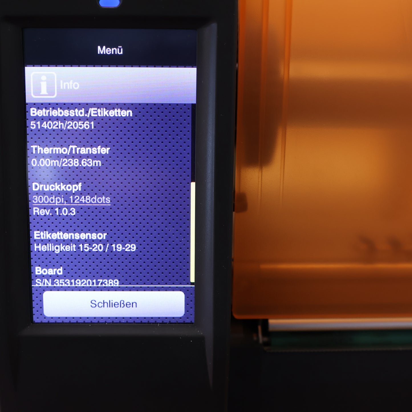 Weidmüller THM MultiMark Thermotransfer Drucker Etiketten Drucker