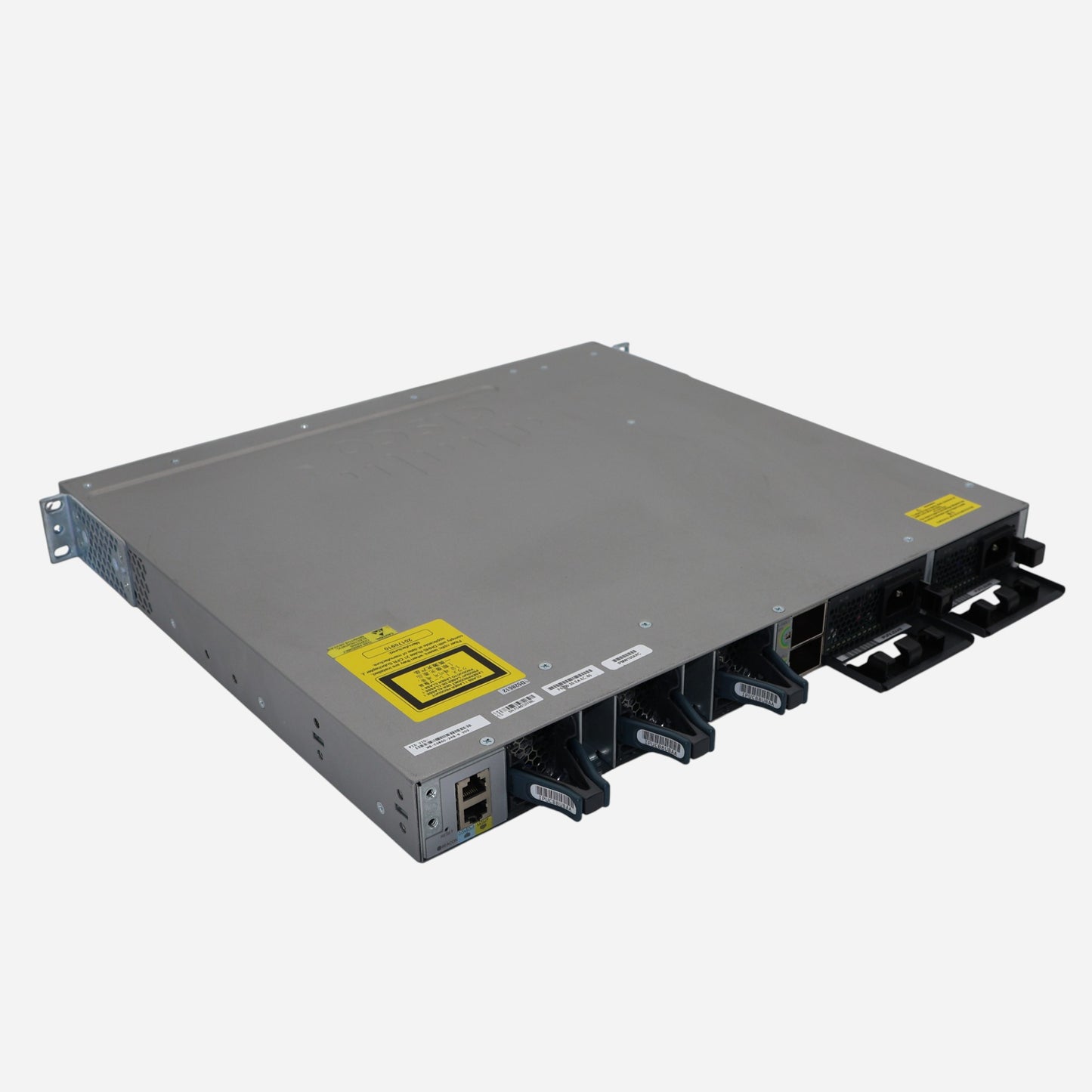 Cisco WS-C3850-24S-E 24-Port 1GbE SFP C3850-NM-4-1G Red. PSU L3 Managed Switch