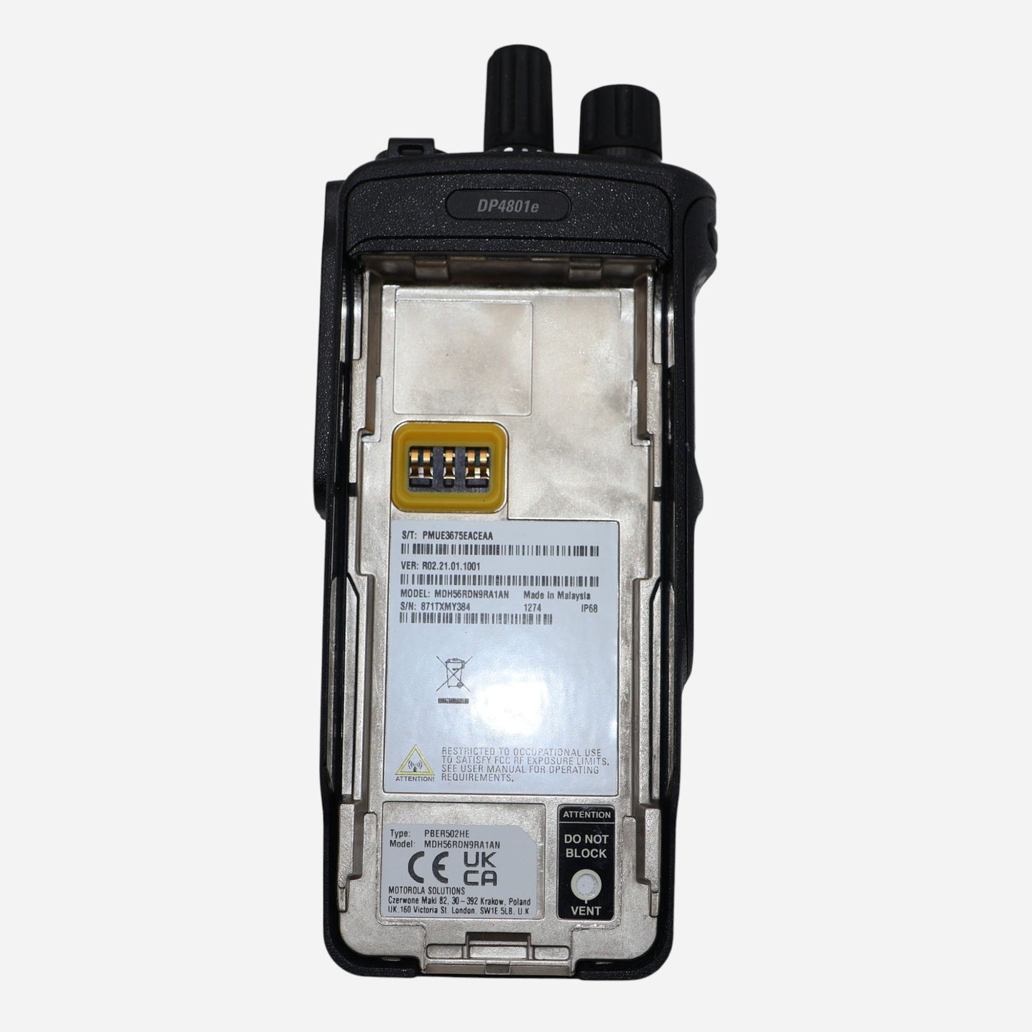 Motorola DP4801e Handfunkgerät UHF 403-527MHz FKP GNSS BT WiFi PBER502HE Neu OVP