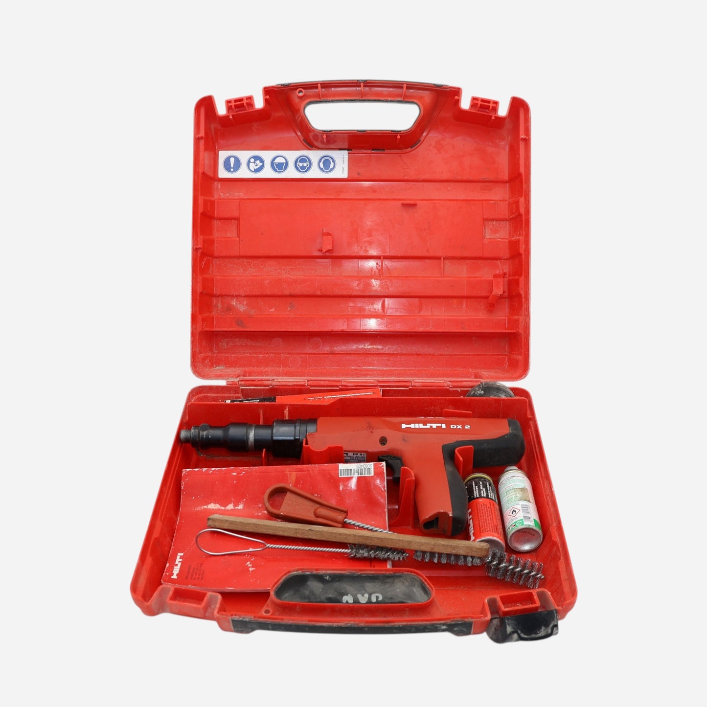 Hilti DX 2 Bolzensetzgerät Treibladung Bolzenschussgerät Inkl. Koffer Set