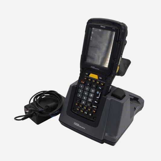 Psion Teklogix Omnii XT10 Barcodescanner Handheld Scanner + Ladedock ST4002