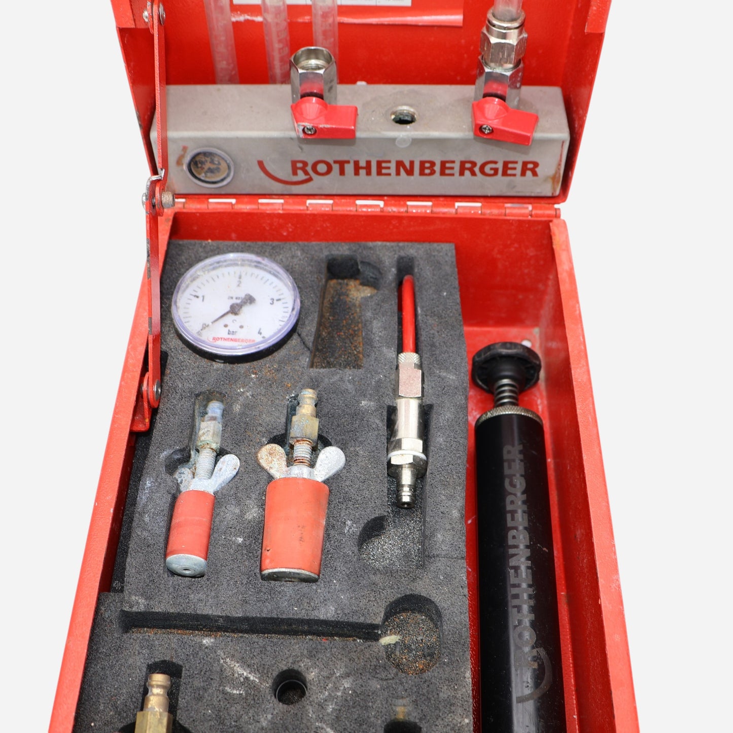 Rothenberger Gas-/Wasserleitungsprüfgerät ROTEST GW 150/4 Set Koffer