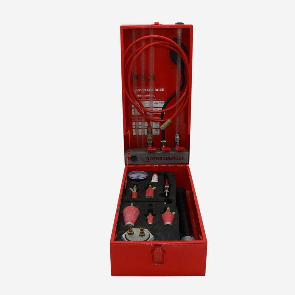 Rothenberger Gas-/Wasserleitungsprüfgerät ROTEST GW 150/4 Set Vollständig!