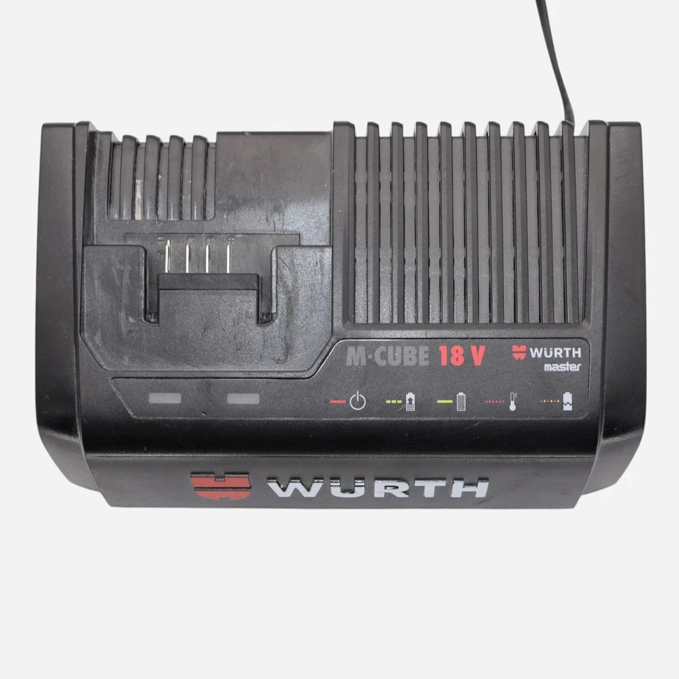 Würth Werkzeugset AWS 18-125P Compact ABS18 Compact Inkl. 2 x 5Ah Akku Ladegerät